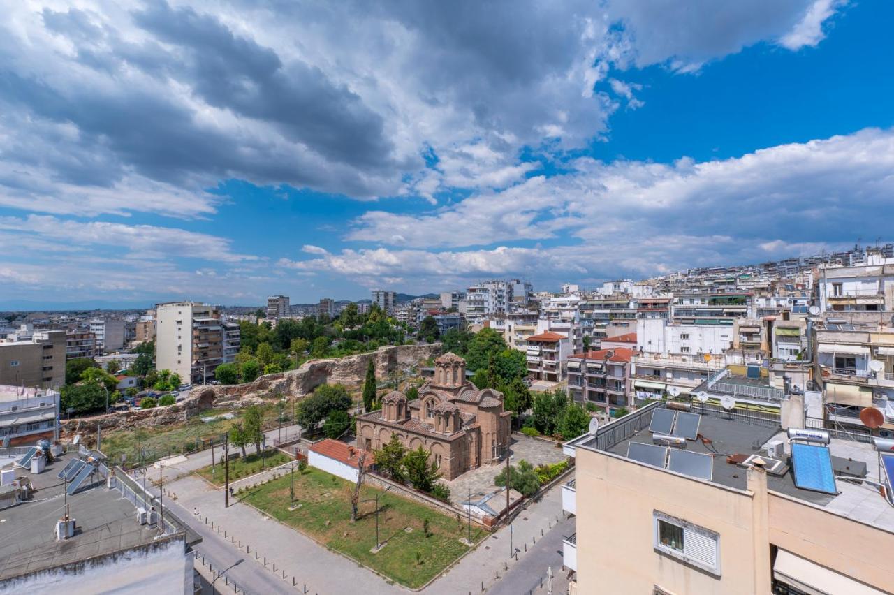 Kosmos Service Apartment Beautiful Studio 1 With Additional Cost Parking Tessalónica Exterior foto