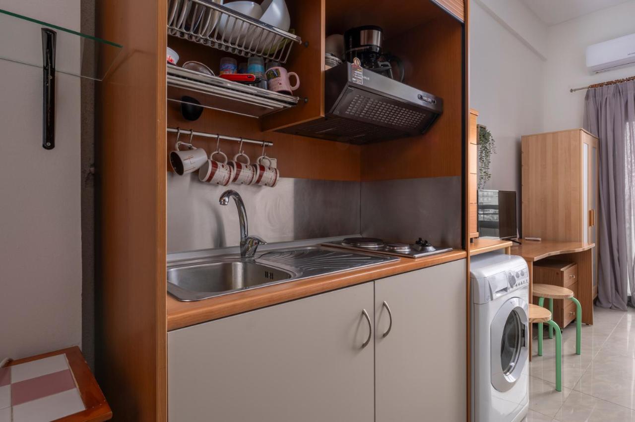 Kosmos Service Apartment Beautiful Studio 1 With Additional Cost Parking Tessalónica Exterior foto