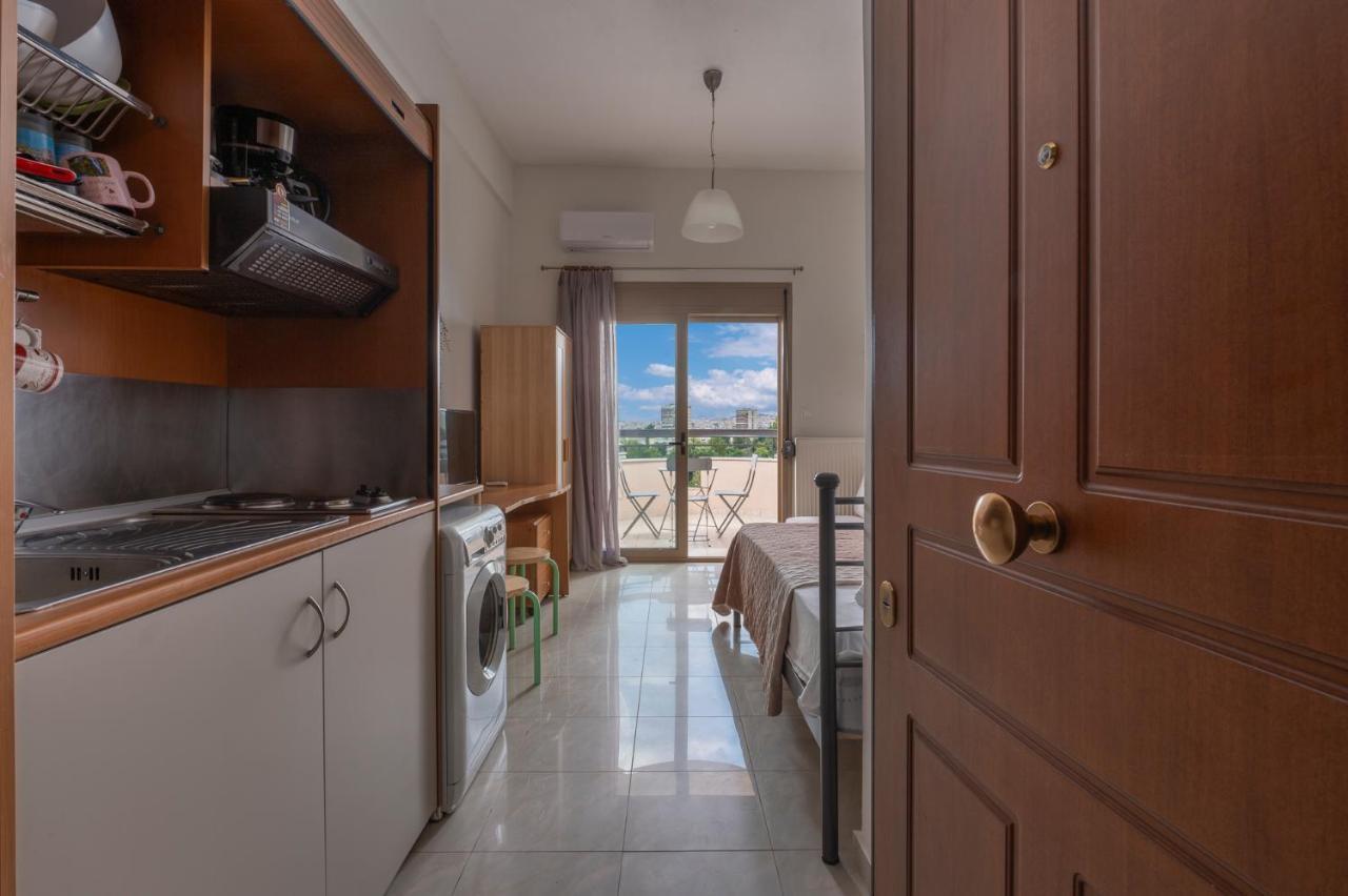 Kosmos Service Apartment Beautiful Studio 1 With Additional Cost Parking Tessalónica Exterior foto
