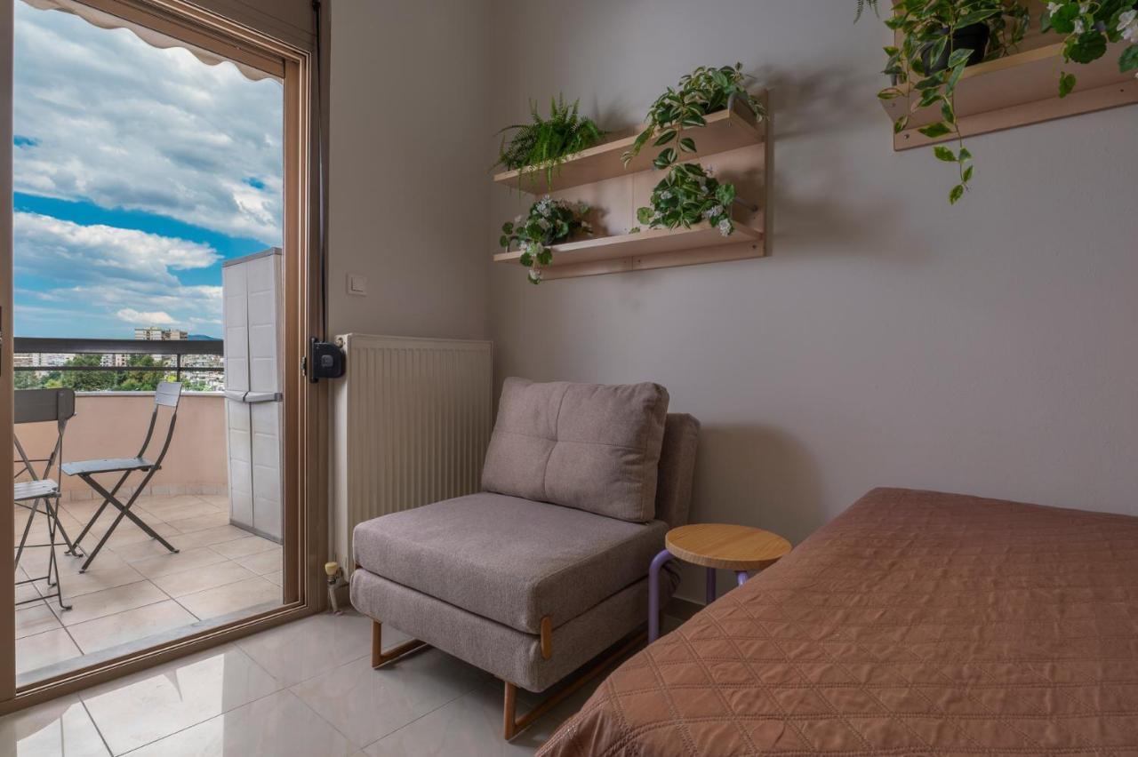 Kosmos Service Apartment Beautiful Studio 1 With Additional Cost Parking Tessalónica Exterior foto